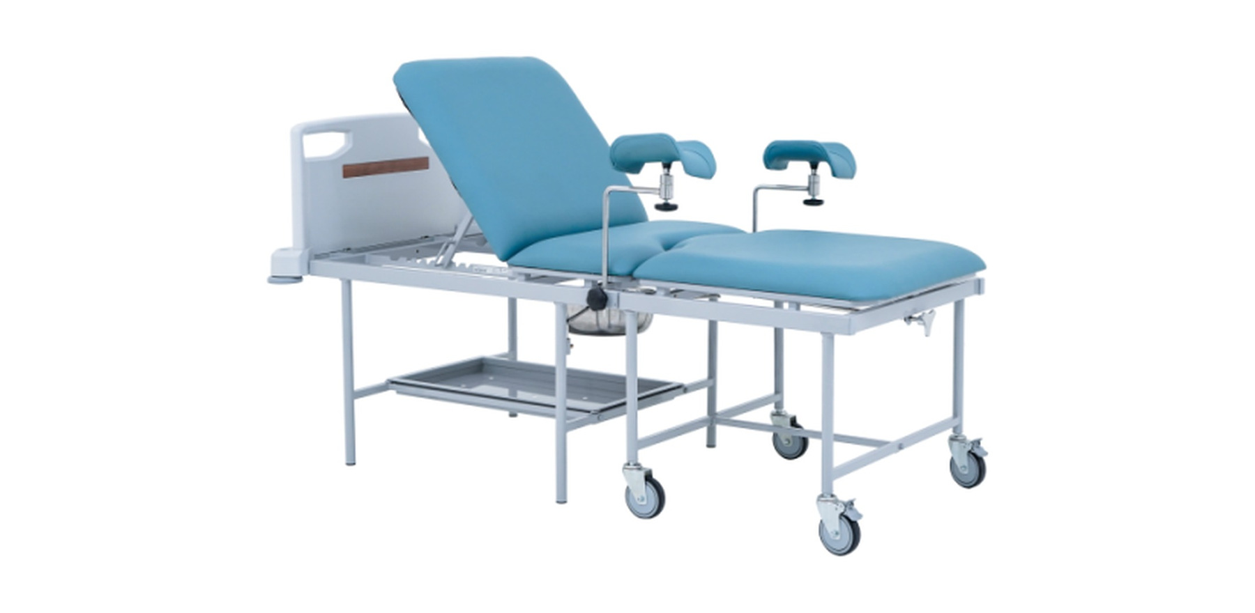 Gynecologic Examination Table and Essential Equipment