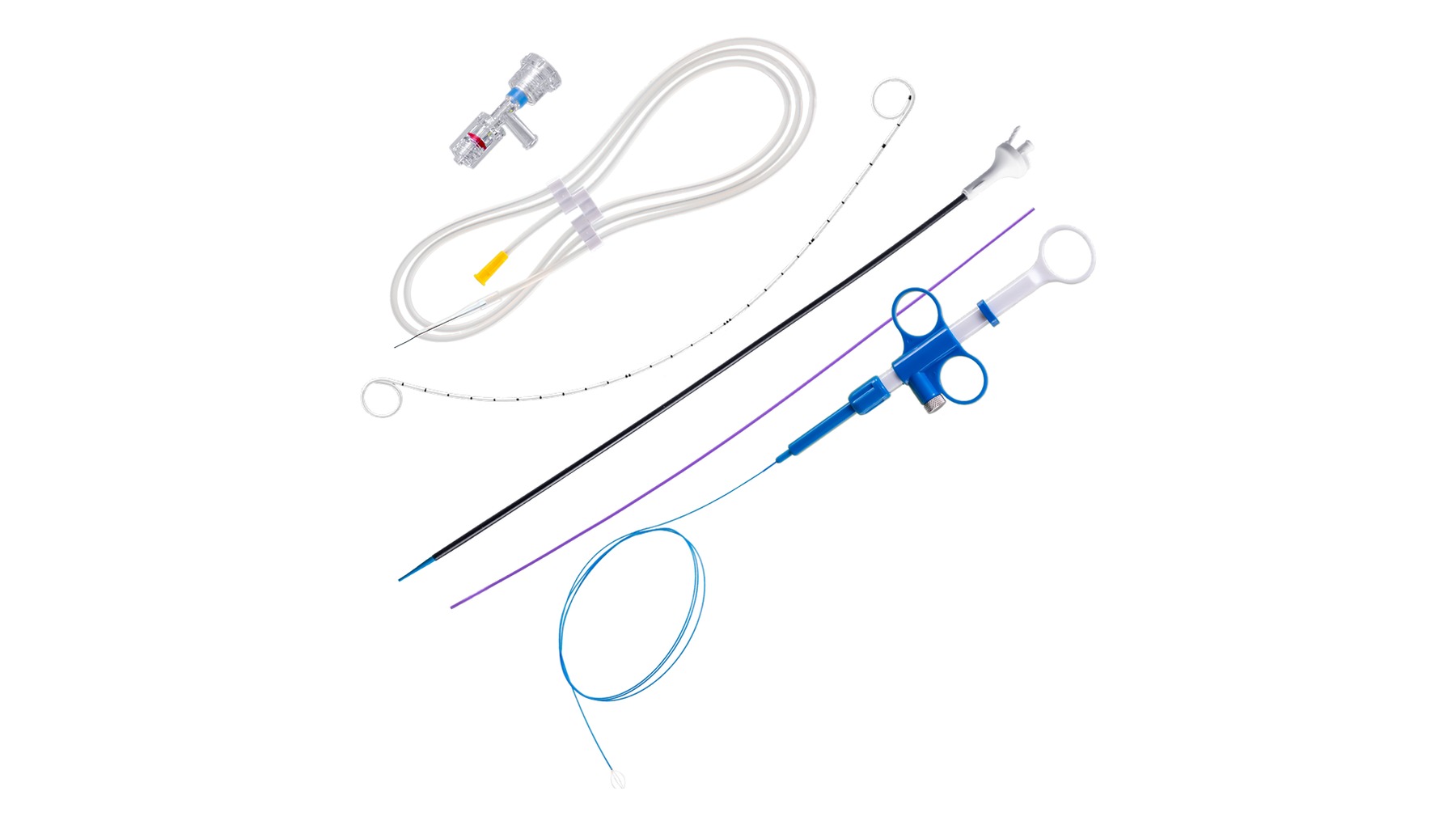 Flexible Ureteroscopic Lithotripsy Set