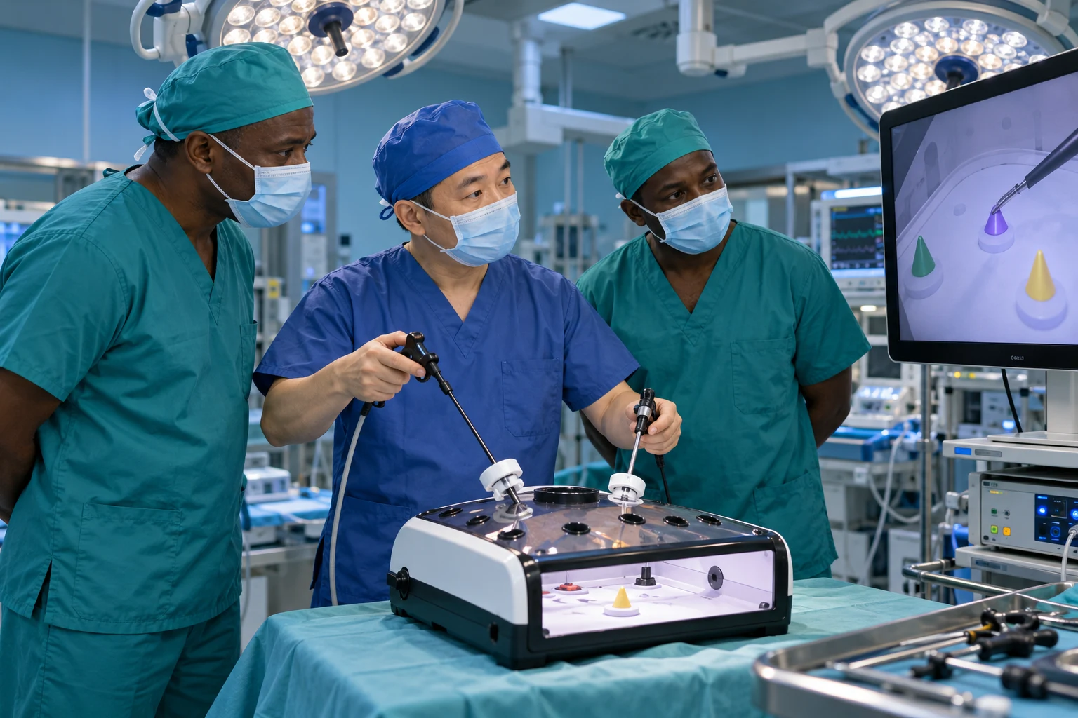 Visiting Chinese specialists